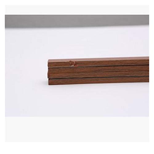 Bilderrahmen 30–60 cm magnetischer Holz-Fotorahmen, Scroll-Druck/Poster/Bildaufhänger, DIY-Foto-Poster, Gemälde, Holzaufhängung, Heimdekoration (Color : Teak, Size : 50cm) von SBOJI