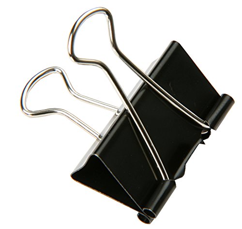 SBS® Binder Clips | 25mm | 30 Stück | Metallklammern | Büroklammern | Papierhalter von SBS