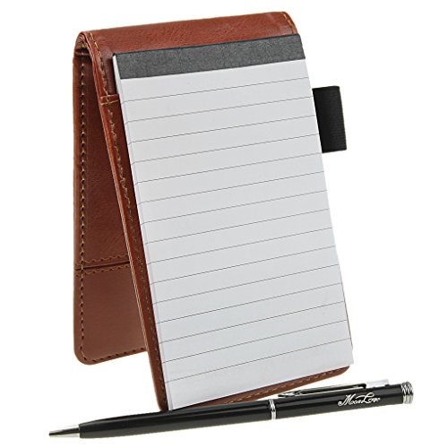SBZIOJHDR Leder-Notizbuch, Renovate – handliches Taschentagebuch, Notizblock, Multifunktions-Business-Notizbuch mit integriertem Solor-Rechner und Stift, liniertes Steno von SBZIOJHDR