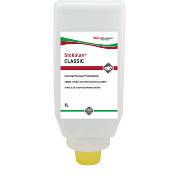 SC JOHNSON Hautpflegecreme Stokolan Classic 1L. von SC JOHNSON