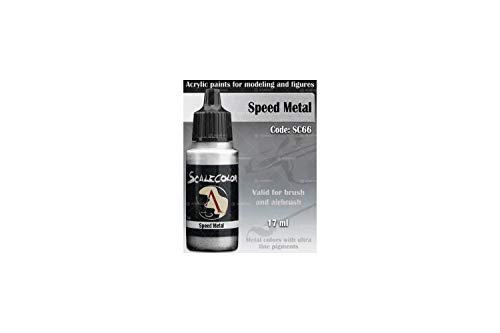 ScaleColor – Acrylfarbe – METAL'N Alchemy Speed Metal – SC-66 17 ml Flasche von SCALE75