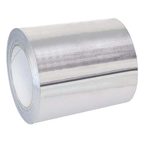 SCAPP Aluminium Klebeband 25, 33, 50, 100, 150, 200, 300 mm breit, 25 m Rolle, 0,1 mm dick – (Breite 100 mm) von SCAPP