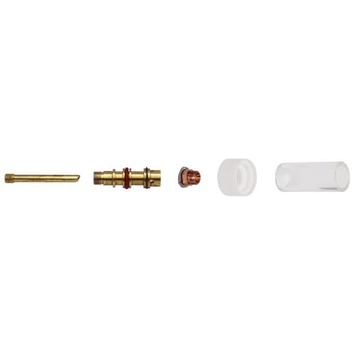 SCAPP ClearTig WIG Glas Gasdüse im SET für WIG Schweißbrenner Typen 17/18/26 (Ø 2,4 mm) von SCAPP
