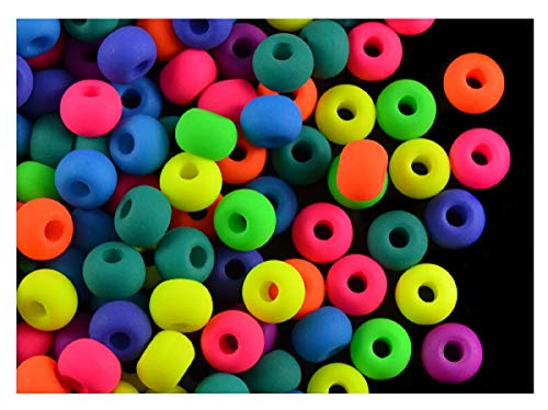 200 Stück Tschechische Glasperlen Gepresst, 5.5 mm, Estrela NEON Bagel, MegaMix 200 Stück Tschechische Glasperlen Gepresst, 5.5 mm, Estrela NEON Bagel, MegaMix von SCARA BEADS GET INSPIRED