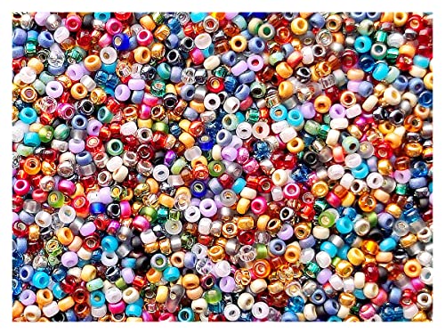 5 g Rocailles 15/0, Mix, Japanische Glasperlen Miyuki (Seed Beads) von SCARA BEADS GET INSPIRED