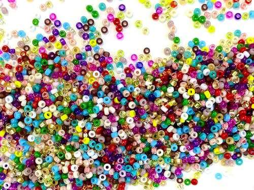 5 g Rocailles 15/0, Mix, Japanische Glasperlen Miyuki (Seed Beads) von SCARA BEADS GET INSPIRED