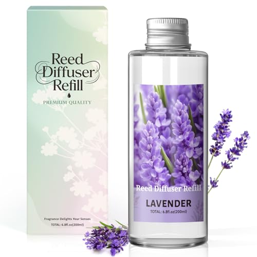 SCENTORINI Raumduft Nachfüller Lavendel, 200ml, Duftöl Nachfüllflasche für Diffuser, Langanhaltender Aroma Refill für Wohnzimmer, Schlafzimmer, Badezimmer SCENTORINI Raumduft Nachfüller Lavendel, 200ml, Duftöl Nachfüllflasche für Diffuser, Langanhaltender Aroma Refill für Wohnzimmer, Schlafzimmer, Badezimmer von SCENTORINI