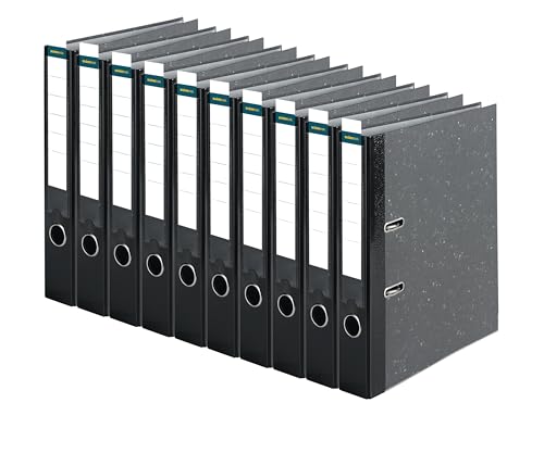 Ordner A4 20 Stück, Aktenordner schmal, Büroordner 5cm breit, Ringordner schwarz, Ordner mit Einsteckrückenschild, aus Kunststoff Ordner A4 20 Stück, Aktenordner schmal, Büroordner 5cm breit, Ringordner schwarz, Ordner mit Einsteckrückenschild, aus Kunststoff von SCHÄFER SHOP