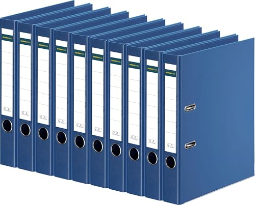 SCHÄFER SHOP Ordner A4 schmal – Ringbuch Aktenordner Büroordner Kunststoffordner - Made in Germany - blau, 50 mm, 10er Pack SCHÄFER SHOP Ordner A4 schmal – Ringbuch Aktenordner Büroordner Kunststoffordner - Made in Germany - blau, 50 mm, 10er Pack von SCHÄFER SHOP