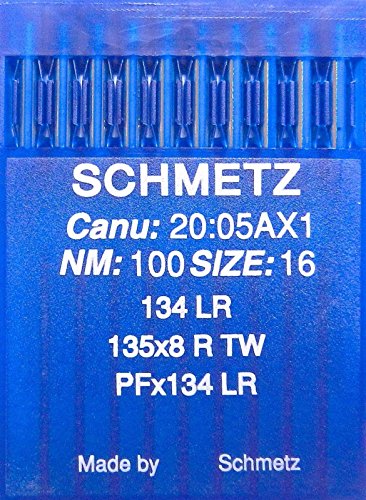 SCHMETZ 10 134 LR Nähmaschine Leder Nadeln Rundkolben (Industrie) Stärke 100 von SCHMETZ