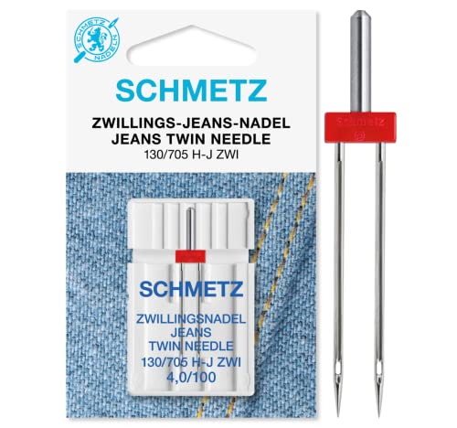 Schmetz 130-705JZWI-4.0-100 Nadel, Metal, Silber, 4x100 von SCHMETZ