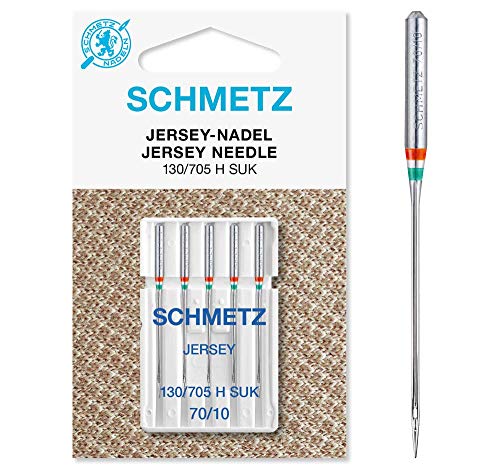Schmetz 130-705SUK-70 Nähmaschinen-Nadeln, Metal, Silber, 5 Count von SCHMETZ