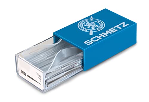 SCHMETZ | 100 Nähmaschinennadeln | Black Super Universal | 130/705 H-SU | Nadeldicke 80/12 | Mit besonderer Antihaftbeschichtung | auf jeder gängigen Haushaltsnähmaschine einsetzbar von SCHMETZ