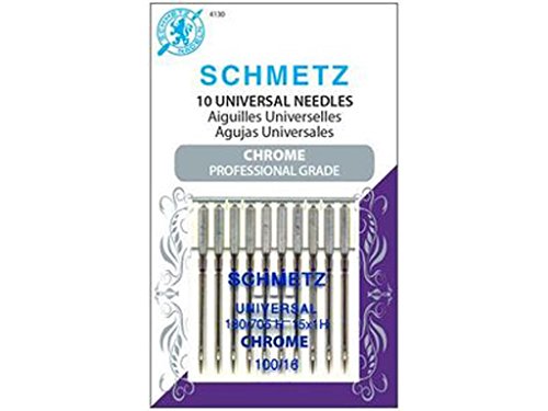 Schmetz 10 Stück Chrom universal Größe 100/16 Nadel Schmetz 10 Stück Chrom universal Größe 100/16 Nadel von SCHMETZ