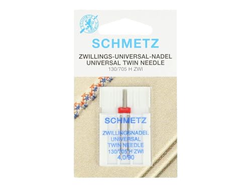 Schmetz 130-705ZWI-4.0-90 Nadel, Metal, Silber, 4-90 Größe Schmetz 130-705ZWI-4.0-90 Nadel, Metal, Silber, 4-90 Größe von SCHMETZ