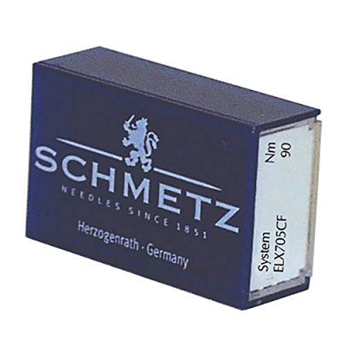 Schmetz ELx705CF (chrom Finish) Nähmaschinennadeln – Bulk – Größe 90/14 von SCHMETZ