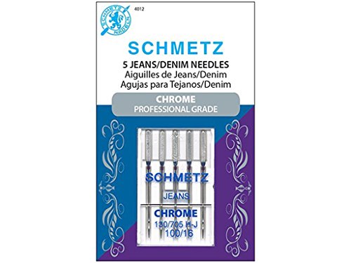 Schmetz sch4012 5 Stück Nadel Chrom Denim, Größe 100/16 von SCHMETZ