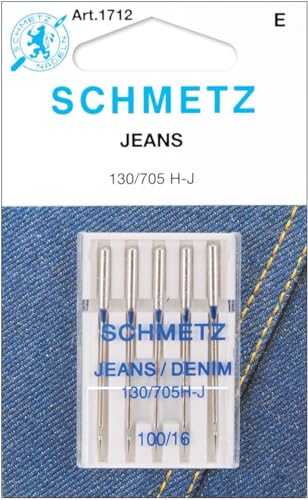 Size 16/100 5/Pkg Jean & Denim Machine Needles 1712 Size 16/100 5/Pkg Jean & Denim Machine Needles 1712 von SCHMETZ