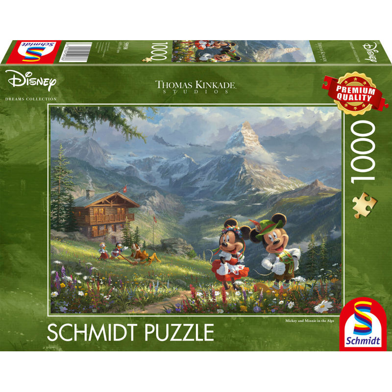 Disney, Mickey & Minnie In Den Alpen (Puzzle) von SCHMIDT SPIELE