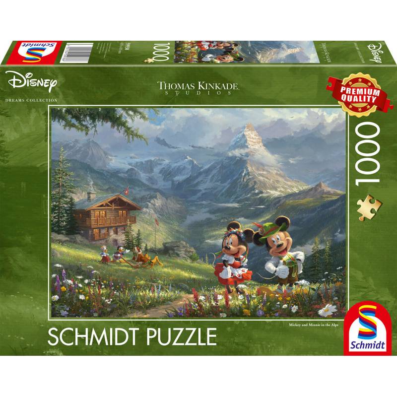 Disney, Mickey & Minnie In Den Alpen (Puzzle) von SCHMIDT SPIELE Puzzle