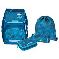 SCHNEIDERS Schulranzen-Set Ergojet Camo Blue Kunstfaser blau SCHNEIDERS Schulranzen-Set Ergojet Camo Blue Kunstfaser blau von SCHNEIDERS