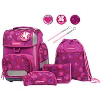 SCHNEIDERS Schulranzen-Set Ergolite Berry Paw Kunstfaser pink SCHNEIDERS Schulranzen-Set Ergolite Berry Paw Kunstfaser pink von SCHNEIDERS