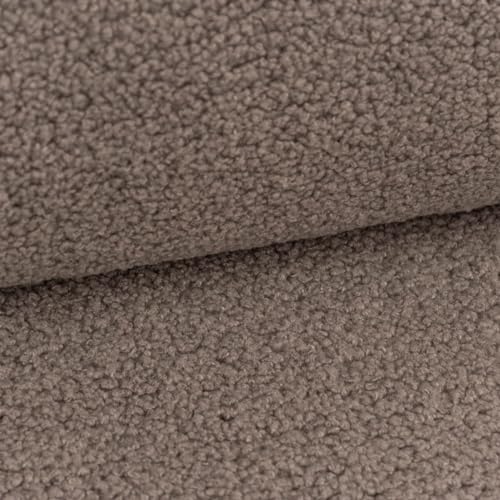 Boucle Stoff Teddystoff Kunstfell Teddy Fur uni taupe 1,5m Breite Boucle Stoff Teddystoff Kunstfell Teddy Fur uni taupe 1,5m Breite von SCHÖNER LEBEN.