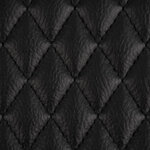 SCHÖNER LEBEN. Kunstleder Lederimitat Steppstoff Steppung Rauten schwarz 1,4m Breite SCHÖNER LEBEN. Kunstleder Lederimitat Steppstoff Steppung Rauten schwarz 1,4m Breite von SCHÖNER LEBEN.
