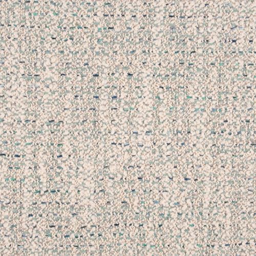 SCHÖNER LEBEN. Bezugsstoff Möbelstoff Polsterstoff Zircon Boucle-Optik Struktur beig von SCHÖNER LEBEN.