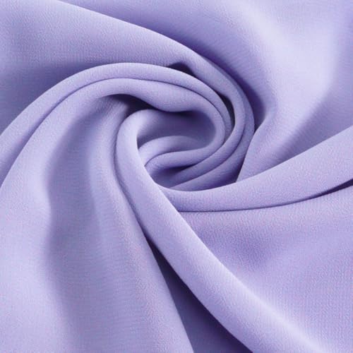 SCHÖNER LEBEN. Chiffon Meterware Flieder von SCHÖNER LEBEN.