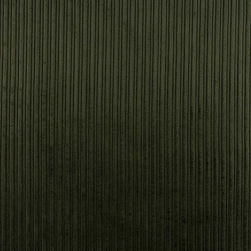 Cord Baumwolle Bekleidungsstoff Dekostoff Doppelrille grün 1,45m br von SCHÖNER LEBEN.