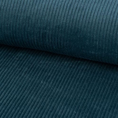 SCHÖNER LEBEN. Cord Stoff BW Bekleidungsstoff Dekostoff 4,5W grob Uni blau 1,4m SCHÖNER LEBEN. Cord Stoff BW Bekleidungsstoff Dekostoff 4,5W grob Uni blau 1,4m von SCHÖNER LEBEN.