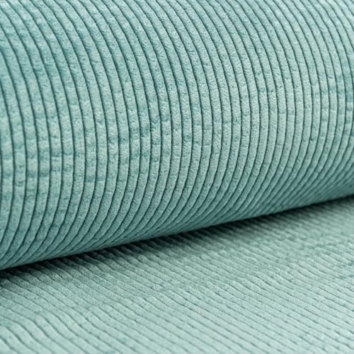 SCHÖNER LEBEN. Cordstoff Cord Meterware einfarbig Mint 1,50m Breite SCHÖNER LEBEN. Cordstoff Cord Meterware einfarbig Mint 1,50m Breite von SCHÖNER LEBEN.