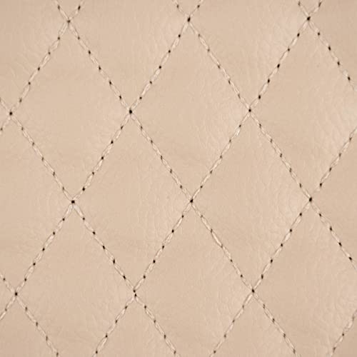 SCHÖNER LEBEN. Kunstleder Lederimitat Steppstoff Steppung Rauten beige 1,4m Breite SCHÖNER LEBEN. Kunstleder Lederimitat Steppstoff Steppung Rauten beige 1,4m Breite von SCHÖNER LEBEN.