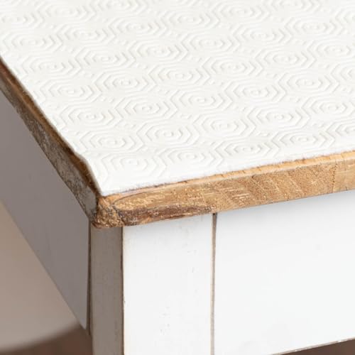 SCHÖNER LEBEN. Molton Tischdeckenunterlage Tischschoner hitzebeständig weiß 100x140cm SCHÖNER LEBEN. Molton Tischdeckenunterlage Tischschoner hitzebeständig weiß 100x140cm von SCHÖNER LEBEN.