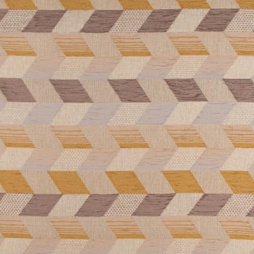 SCHÖNER LEBEN. Polsterstoff Dekostoff Flachgewebe Mira Rechtecke schräg beige gelb b SCHÖNER LEBEN. Polsterstoff Dekostoff Flachgewebe Mira Rechtecke schräg beige gelb b von SCHÖNER LEBEN.