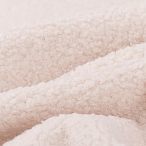 SCHÖNER LEBEN. Polsterstoff Dekostoff Wool Deluxe Boucle-Optik Teddy beige 1,40m SCHÖNER LEBEN. Polsterstoff Dekostoff Wool Deluxe Boucle-Optik Teddy beige 1,40m von SCHÖNER LEBEN.