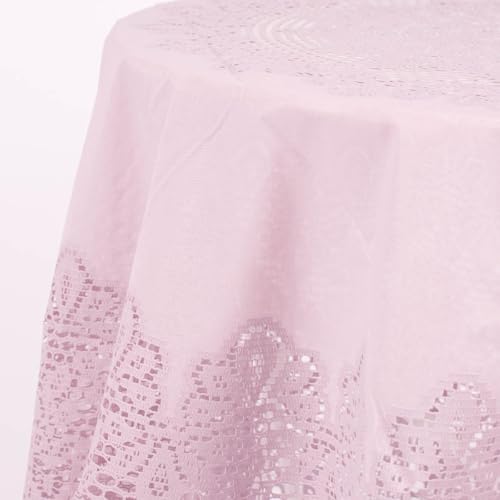SCHÖNER LEBEN. Tischdecke Outdoor Häkelspitze Amira rund lila Ø 152cm SCHÖNER LEBEN. Tischdecke Outdoor Häkelspitze Amira rund lila Ø 152cm von SCHÖNER LEBEN.