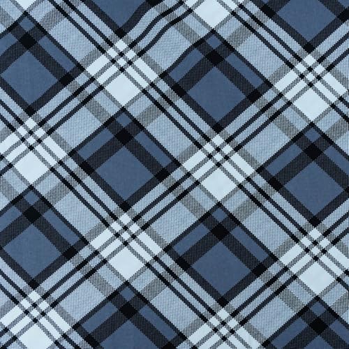 SCHÖNER LEBEN. Viskose Popeline Stoff Karos blau 1,44m Breite SCHÖNER LEBEN. Viskose Popeline Stoff Karos blau 1,44m Breite von SCHÖNER LEBEN.