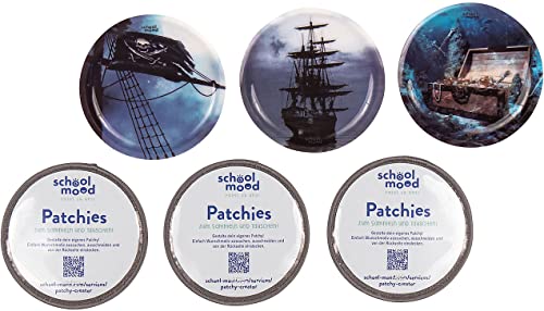 School-Mood 6er Patchy-Set Pirate School-Mood 6er Patchy-Set Pirate von SCHOOL-MOOD