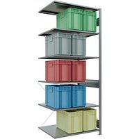 SCHULTE Anbau-Schwerlastregal MULTIplus 150 12586 silber 100,0 x 80,0 x 250,0 cm SCHULTE Anbau-Schwerlastregal MULTIplus 150 12586 silber 100,0 x 80,0 x 250,0 cm von SCHULTE