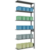 SCHULTE Anbau-Schwerlastregal MULTIplus 150 12736-LR silber 100,0 x 30,0 x 250,0 cm SCHULTE Anbau-Schwerlastregal MULTIplus 150 12736-LR silber 100,0 x 30,0 x 250,0 cm von SCHULTE