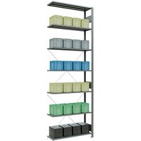 SCHULTE Anbau-Schwerlastregal MULTIplus 150 12737 silber 100,0 x 30,0 x 300,0 cm SCHULTE Anbau-Schwerlastregal MULTIplus 150 12737 silber 100,0 x 30,0 x 300,0 cm von SCHULTE