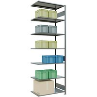 SCHULTE Anbau-Schwerlastregal MULTIplus 150 12767-LR silber 100,0 x 60,0 x 300,0 cm SCHULTE Anbau-Schwerlastregal MULTIplus 150 12767-LR silber 100,0 x 60,0 x 300,0 cm von SCHULTE