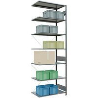 SCHULTE Anbau-Schwerlastregal MULTIplus 150 12767 silber 100,0 x 60,0 x 300,0 cm SCHULTE Anbau-Schwerlastregal MULTIplus 150 12767 silber 100,0 x 60,0 x 300,0 cm von SCHULTE