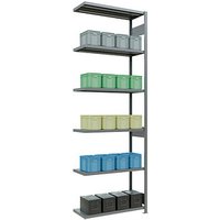 SCHULTE Anbau-Schwerlastregal MULTIplus 250 12947-LR silber 100,0 x 40,0 x 300,0 cm SCHULTE Anbau-Schwerlastregal MULTIplus 250 12947-LR silber 100,0 x 40,0 x 300,0 cm von SCHULTE