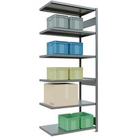 SCHULTE Anbau-Schwerlastregal MULTIplus 250 12966-LR silber 100,0 x 60,0 x 250,0 cm SCHULTE Anbau-Schwerlastregal MULTIplus 250 12966-LR silber 100,0 x 60,0 x 250,0 cm von SCHULTE