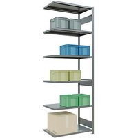 SCHULTE Anbau-Schwerlastregal MULTIplus 250 12967-LR silber 100,0 x 60,0 x 300,0 cm SCHULTE Anbau-Schwerlastregal MULTIplus 250 12967-LR silber 100,0 x 60,0 x 300,0 cm von SCHULTE