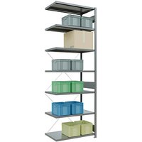 SCHULTE Anbau-Schwerlastregal MULTIplus 250 12967 silber 100,0 x 60,0 x 300,0 cm SCHULTE Anbau-Schwerlastregal MULTIplus 250 12967 silber 100,0 x 60,0 x 300,0 cm von SCHULTE