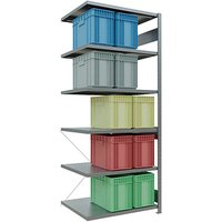 SCHULTE Anbau-Schwerlastregal MULTIplus 250 12986 silber 100,0 x 80,0 x 250,0 cm SCHULTE Anbau-Schwerlastregal MULTIplus 250 12986 silber 100,0 x 80,0 x 250,0 cm von SCHULTE